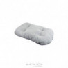 Coussin flocon réversible à l'aspect peluche pour animaux - Gris - L 107 x l 65 cm - Gamme Newton