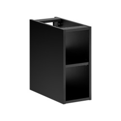 Ensemble meuble vasque à poser - 80 cm - Rosario Black