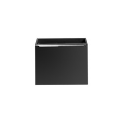 Ensemble meuble vasque à poser + cabinet miroir - 60 cm - Rosario Black