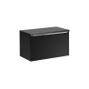 Meuble sous vasque + plateau - 80 cm - Rosario Black