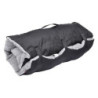 Matelas de voyage pour animaux avec interieur en sherpa "Essentiel" - Noir/Gris - L 80 x l 50 cm