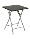 Table pliante - Noir - Basic