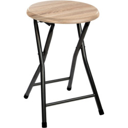 Tabouret pliable en bois et...