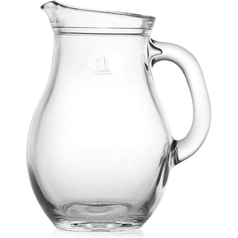 Pichet en verre - Transparent - 1L