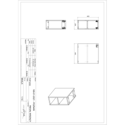 Meuble vasque à poser - 80 cm - Rosario Black