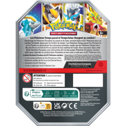 Pokébox Destinée Paradoxe du JCC Pokémon - Feu-Perçant-ex + 4 boosters + 1 carte à code