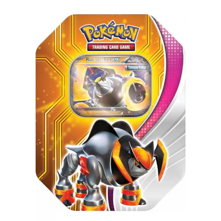 Pokébox Destinée Paradoxe du JCC Pokémon - Roc-de-Fer-ex + 4 boosters + 1 carte à code