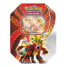 Pokébox Destinée Paradoxe du JCC Pokémon - Feu-Perçant-ex + 4 boosters + 1 carte à code