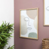 Cadre mural "Arty" - Beige - L 45 x H 60 cm