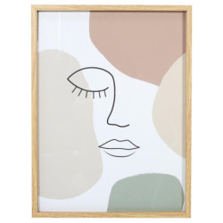 Cadre mural "Arty" - Beige - L 45 x H 60 cm