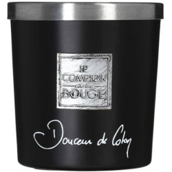 Bougie parfumée linge propre "Loyd" - Noir - 130g