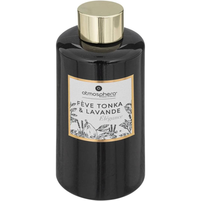 Recharge pour diffuseur Mael parfumée tonka et lavande - Noir - 200ml