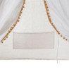 Tipi pour enfant "Wapi" - Blanc - L 120 x P 120 x H 160 cm