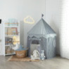 Tente pour enfant "Pop up" - Gris - D 100 x 135 cm