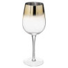 Lot de 6 verres à vin "Arya" - Doré - 38 cl