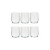 Lot de 6 gobelets bas "Paol'eau" - Transparent - 31 cl