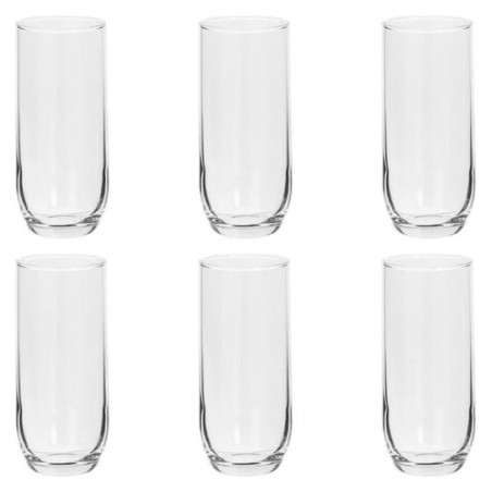 Lot de 6 verres haut "Paol'eau" - Transparent - 31 cl