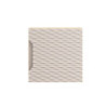 Cabinet haut cubique - H 35 x L 35 x P 19 cm - Wavy Beige