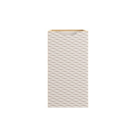 Armoire latérale - H 57 x L 30 x P 46 cm - Wavy Beige