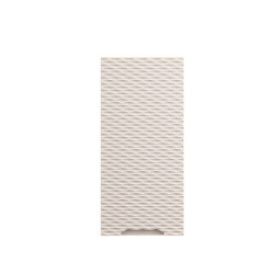 Cabinet haut - Placard de salle de bain 3 étagères - H 75 x L 35 x P 19 cm - Wavy Beige