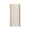 Cabinet haut - Placard de salle de bain 3 étagères - H 75 x L 35 x P 19 cm - Wavy Beige