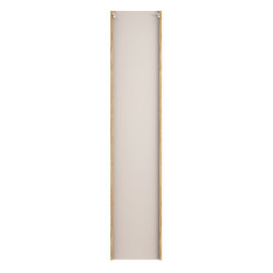 Colonne de salle de bain à 2 portes - H 170 x L 35 x P 31 cm - Wavy Beige