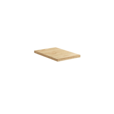 Plateau meuble sous vasque en bois - L 30 cm x l 46 cm - Wavy