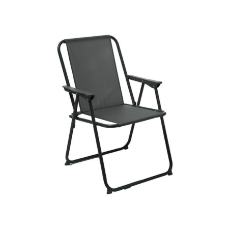 Chaise pliante - Grecia - 53 x 56 x 75 cm - Noir