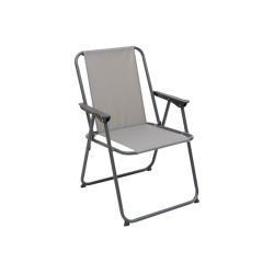 Chaise pliante - Grecia - 53 x 56 x 75 cm - Gris