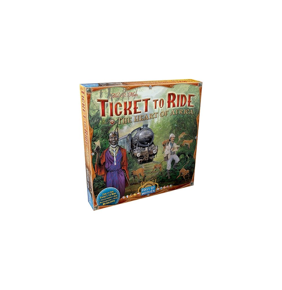 Aventuriers du Rail - Au coeur de l'Afrique - Extension - Jeu de société