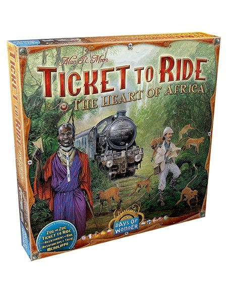 Aventuriers du Rail - Au coeur de l'Afrique - Extension - Jeu de société