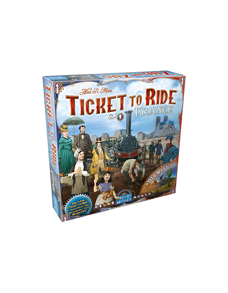 Aventuriers du Rail - France & Old West - Extension - Jeu de société