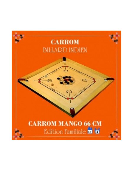 Carrom Mango - 66 x 66 cm