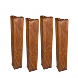 Lot de 4 pieds de table standard - 65 cm