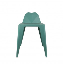 Tabouret en origami - H 61,5 cm - Vert