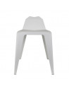 Tabouret en origami - H 61,5 cm - Blanc