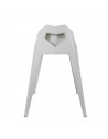 Tabouret en origami - H 61,5 cm - Blanc