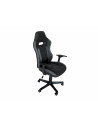 Chaise de bureau Myhomi - l 66 x P 61 x H 108,5-118 cm - Noir