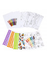 Kit atelier de stickers - L 19 x l 24 x H 6 cm - 4 ans et plus