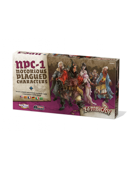 Zombicide Black Plague - Notorious Plagued Characters 1 - Jeu spécialiste