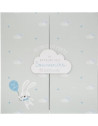 Coffret naissance ouverture nuage - Gris