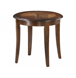 Table basse ronde - California D - D 60 x H 55 cm - Marron