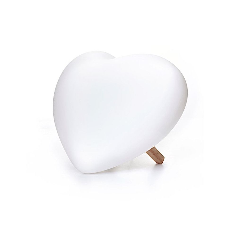 Lampe à poser coeur