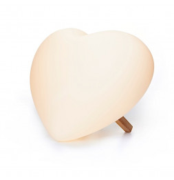 Lampe à poser coeur