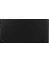 Pouf coffre de rangement - L 76,6 x l 38 x H 37,5 cm - Noir