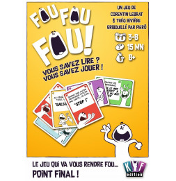 Jeu de société Fou Fou Fou - 3 à 8 Joueurs - Dès 8 ans