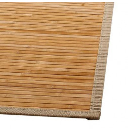 Tapis latte de bambou - Naturel - 120 x 170 cm