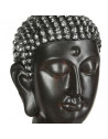 Statue Bouddha méditation - L 52 x l 30 x 63 cm - Marron et Argenté