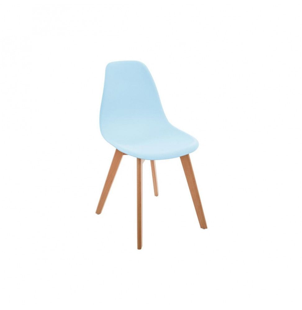 Chaise bleue scandinave  pour enfant - Bleu