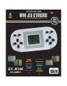 Mini console arcade - 23 jeux - L 10 cm x l2,4 cm x H 4,5 cm - Noir